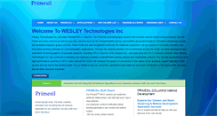 Desktop Screenshot of primesil.com